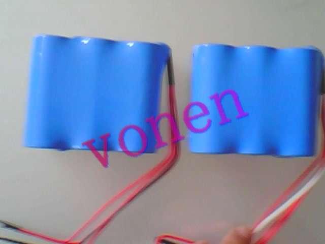 供應三串鋰電池組26650