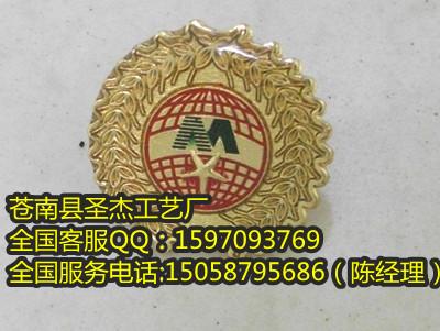 貴州省金屬徽章制作沖壓徽章制作圖片