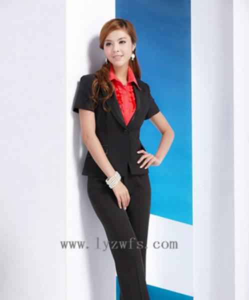 供應(yīng)臨沂淄博廠家訂做韓版時(shí)尚職業(yè)裝