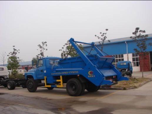 學(xué)校垃圾處理的小型垃圾車工作原理圖片