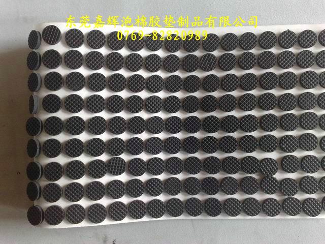 防滑紋橡膠腳墊供應圖片