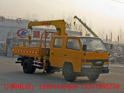 供應(yīng)140隨車吊帶灑水車