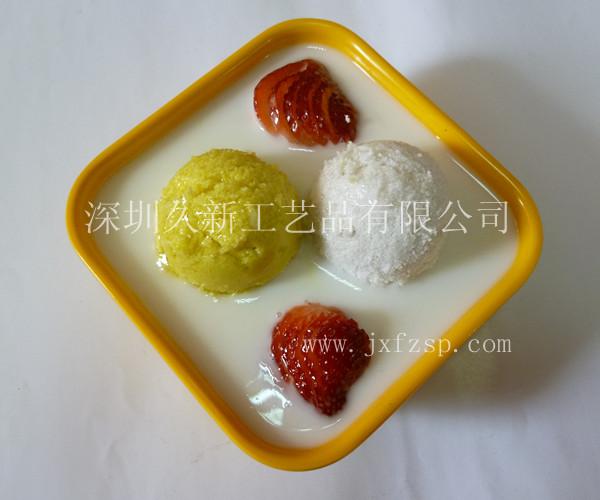 供應(yīng)福建仿真甜品食品模型 久新讓你冰冰爽爽過(guò)盛夏