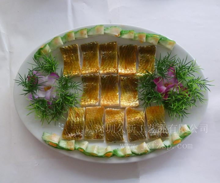 供應(yīng)酒店飯館仿真菜 樣品菜 食品模型--魚塘公燜魚