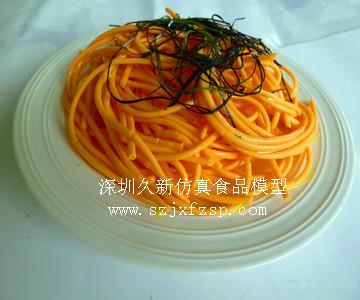 供应西安仿真菜模型面类食品模型 展现美食的诱惑图片