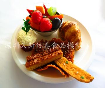供應(yīng)pvc西餐食品模型