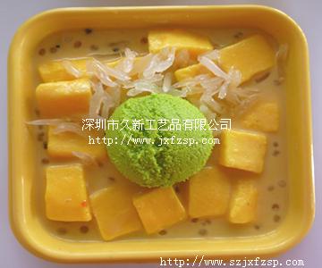 供應香港滿記甜品模型 久新專業(yè)生產冰點甜品食品模型