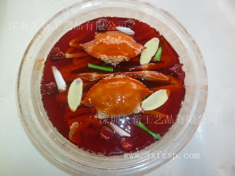 供應(yīng)廣州仿真菜晶鍋燜大蝦 久新供應(yīng)物美價廉產(chǎn)品