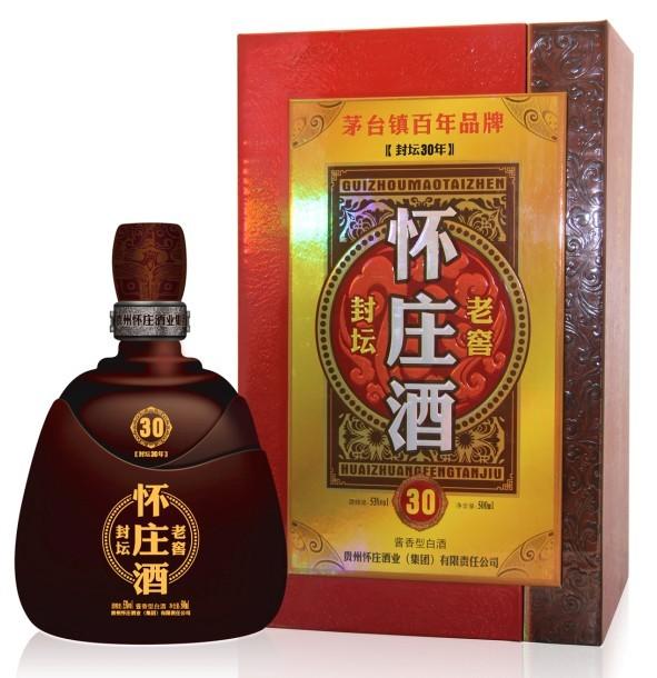 供应怀庄系列怀庄封坛30年陈酿酒丨茅台镇白酒直销丨30年陈酿厂家丨怀庄酒厂