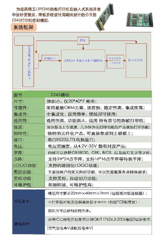 供應(yīng)精工Z245熱敏打印機(jī)控制模組精工Z245熱敏打印機(jī)控制模塊