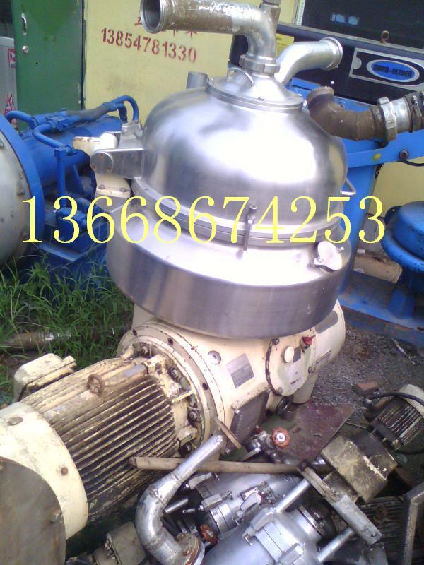 供應(yīng)二手果汁碟片式分離機進口碟片分離機