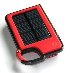 供應(yīng)紅色太陽(yáng)能手機(jī)充電器