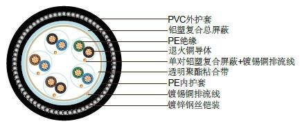 PAS5308第一部分3类铅护套电缆图片