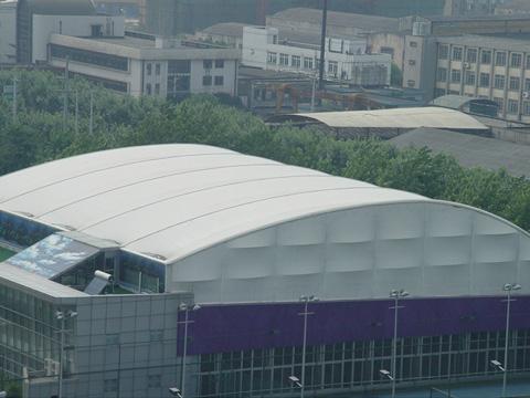 供應大型廠房游泳館系列建筑膜膜結構報