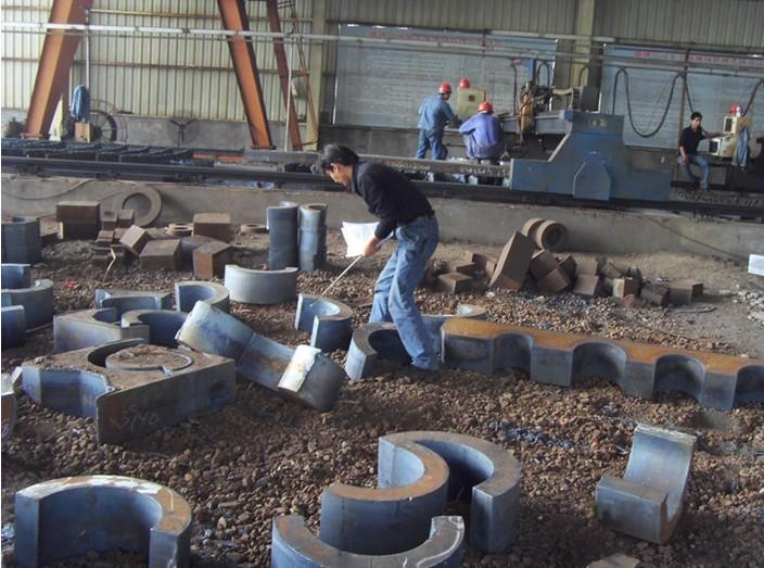 供應(yīng)山東沙鋼寬厚板數(shù)控切割加工