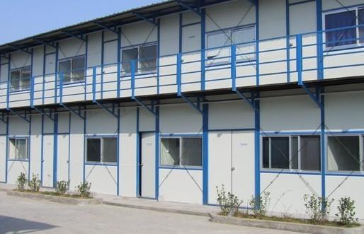 青海西寧彩鋼夾芯板房圖片