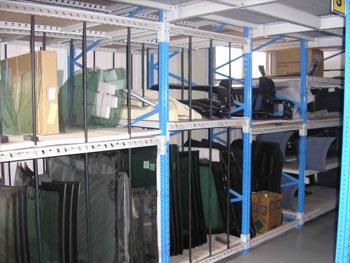 供應汽車配件貨架_4s店貨架