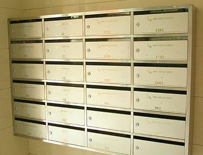 供應(yīng)壁掛式不銹鋼信報箱