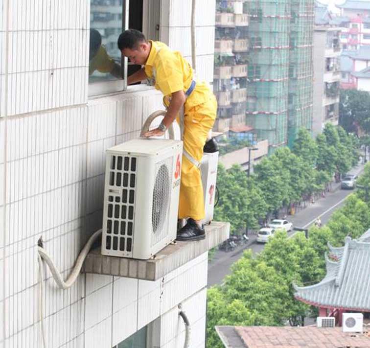 广州三菱空调维修中心图片