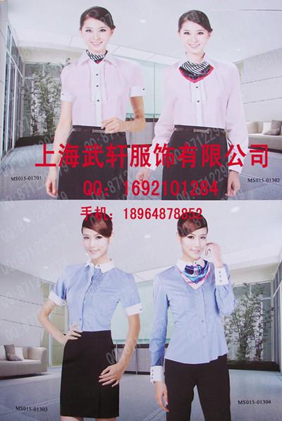 供应新款职业女衬衫/夏季女衬衫/长袖女衬衫/全棉女衬衫/时尚女衬衫图片