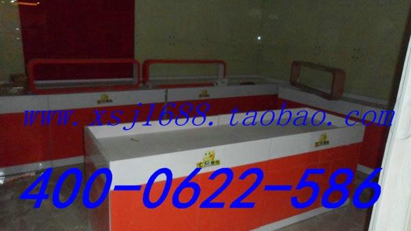 供應休閑食品店烤漆柜子塑料柜臺