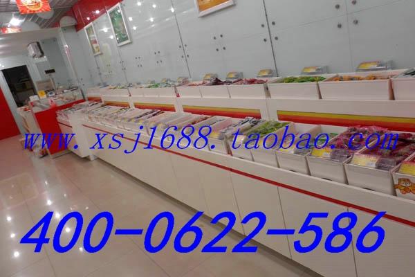 供應休閑食品店烤漆柜子塑料柜臺