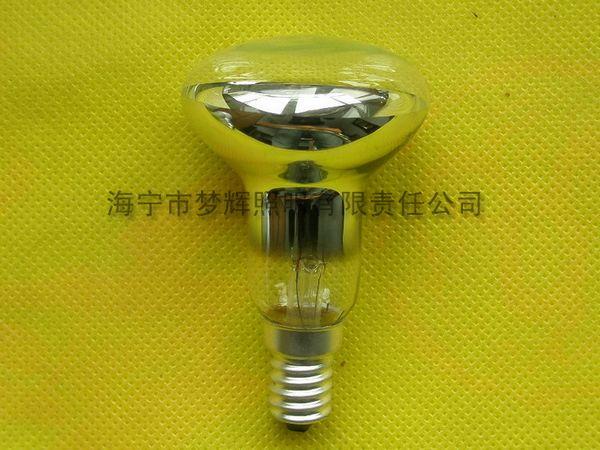R50反射燈泡透明E14白熾燈泡圖片