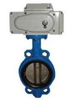 電動對夾式蝶閥圖片