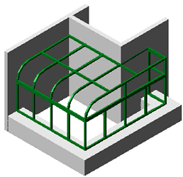 供應(yīng)設(shè)計露臺陽光房設(shè)計，創(chuàng)意頂陽光房造價，地中海式陽光房