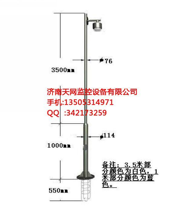 供应榆林监控立杆图片监控立杆代理