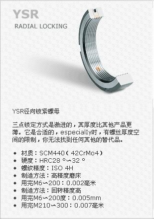 供應(yīng)YSR螺帽-YSA螺帽-YSF螺帽-YSK螺帽