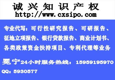 冕宁可行性研究报告和征地立项报告图片