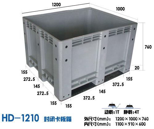 沈陽塑料卡板箱圖片