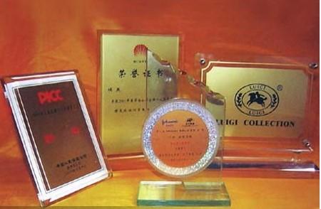 有機(jī)玻璃經(jīng)銷(xiāo)獎(jiǎng)牌圖片