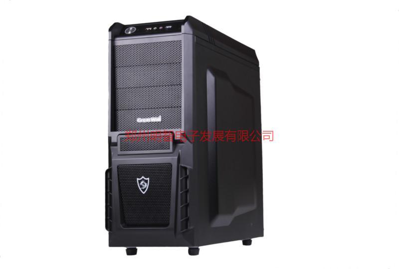 供应郑州长城电脑主机机箱龙骑兵/USB3.0接口游戏机箱批发图片