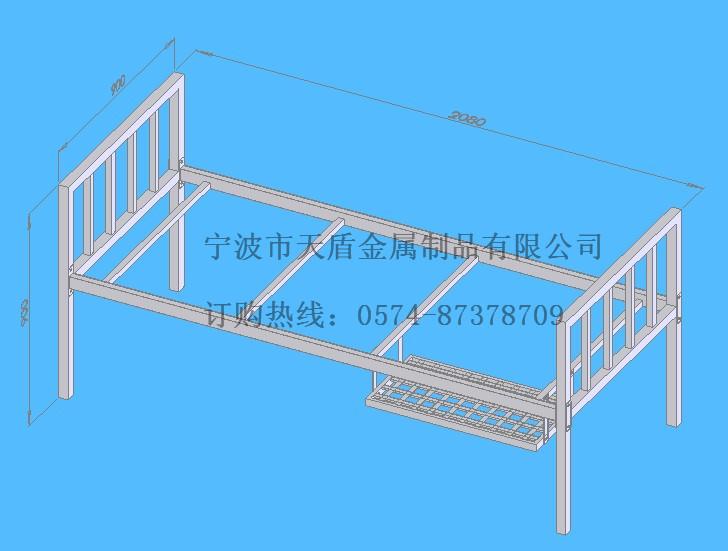 寧波天盾 供應(yīng)溫州臺州嘉善雙層床 高低床 上下鋪 廠家直銷