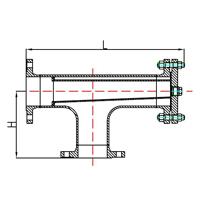供應(yīng)T型過濾器正折流T型過濾器