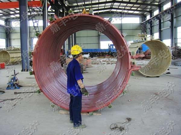 供應(yīng)40噸感應(yīng)圈中頻爐配件40噸中頻爐