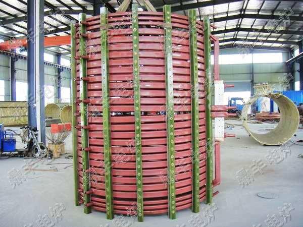 供應(yīng)40噸感應(yīng)圈中頻爐配件40噸中頻爐