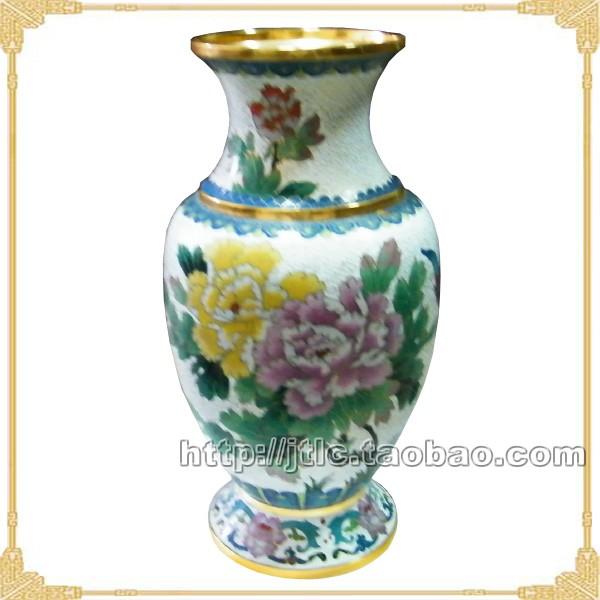 特价景泰蓝花瓶8寸京花瓶收藏精品图片