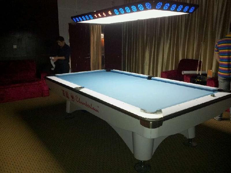 供應(yīng)百能臺(tái)球桌六代白色