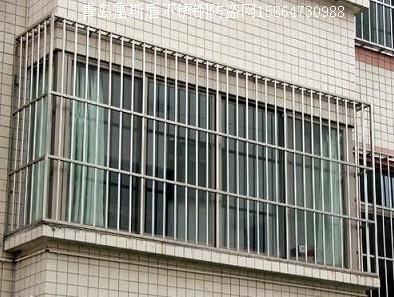 不銹鋼防盜窗施工工藝圖片