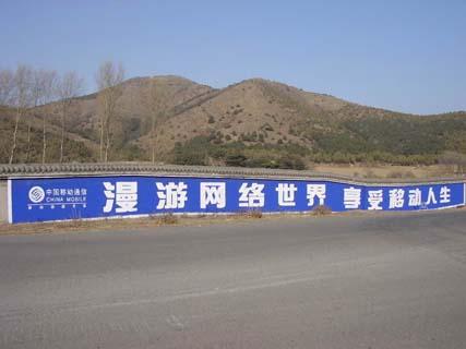 供應(yīng)擺渡人發(fā)布黑龍江省墻體廣告