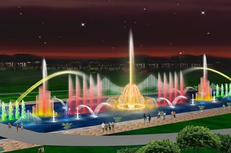 供應鄭州激光水幕電影設計施工公司