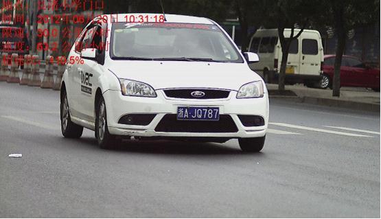 高清超速自動抓拍雷達測速儀圖片