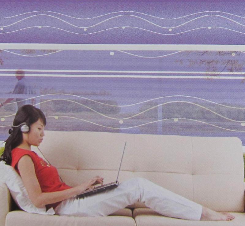 供應(yīng)旋律紗+遮光布雙層簾生產(chǎn)廠家，旋律紗遮光布雙層簾批發(fā)價(jià)格