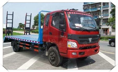 最好的福田歐馬可單橋平板運(yùn)輸車圖片