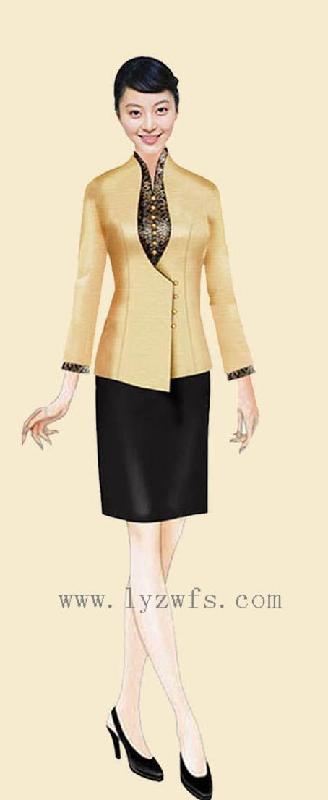 臨沂賓館工作服定做/志偉服飾圖片