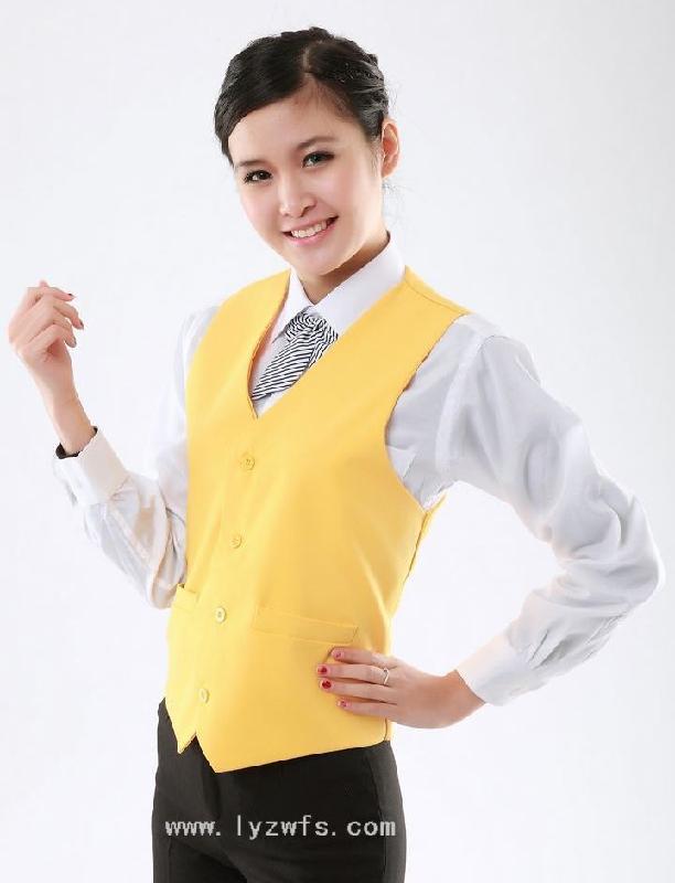 供應(yīng)臨沂廠家訂做*服KTV馬夾