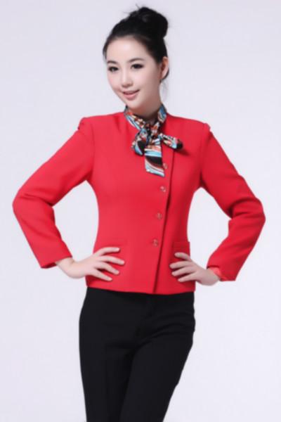 營業(yè)員工作服圖片/營業(yè)員工作服樣板圖 (4)